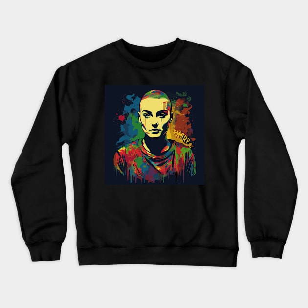 Sinead Oconnor Crewneck Sweatshirt by Pixy Official